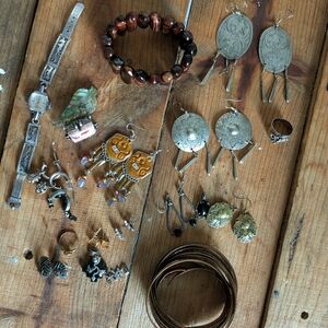 Lot of Vintage Bohemian Jewelry